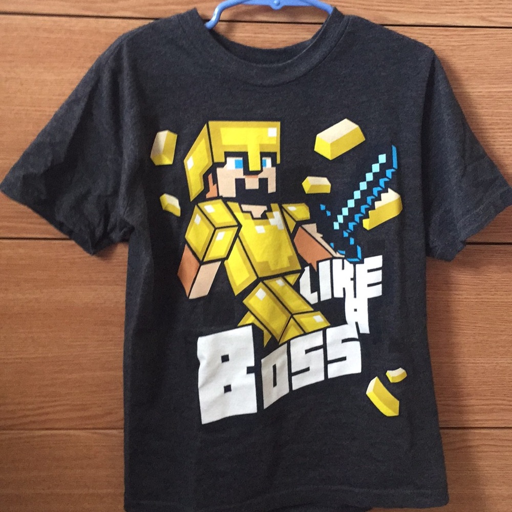 A Minecraft t-shirt